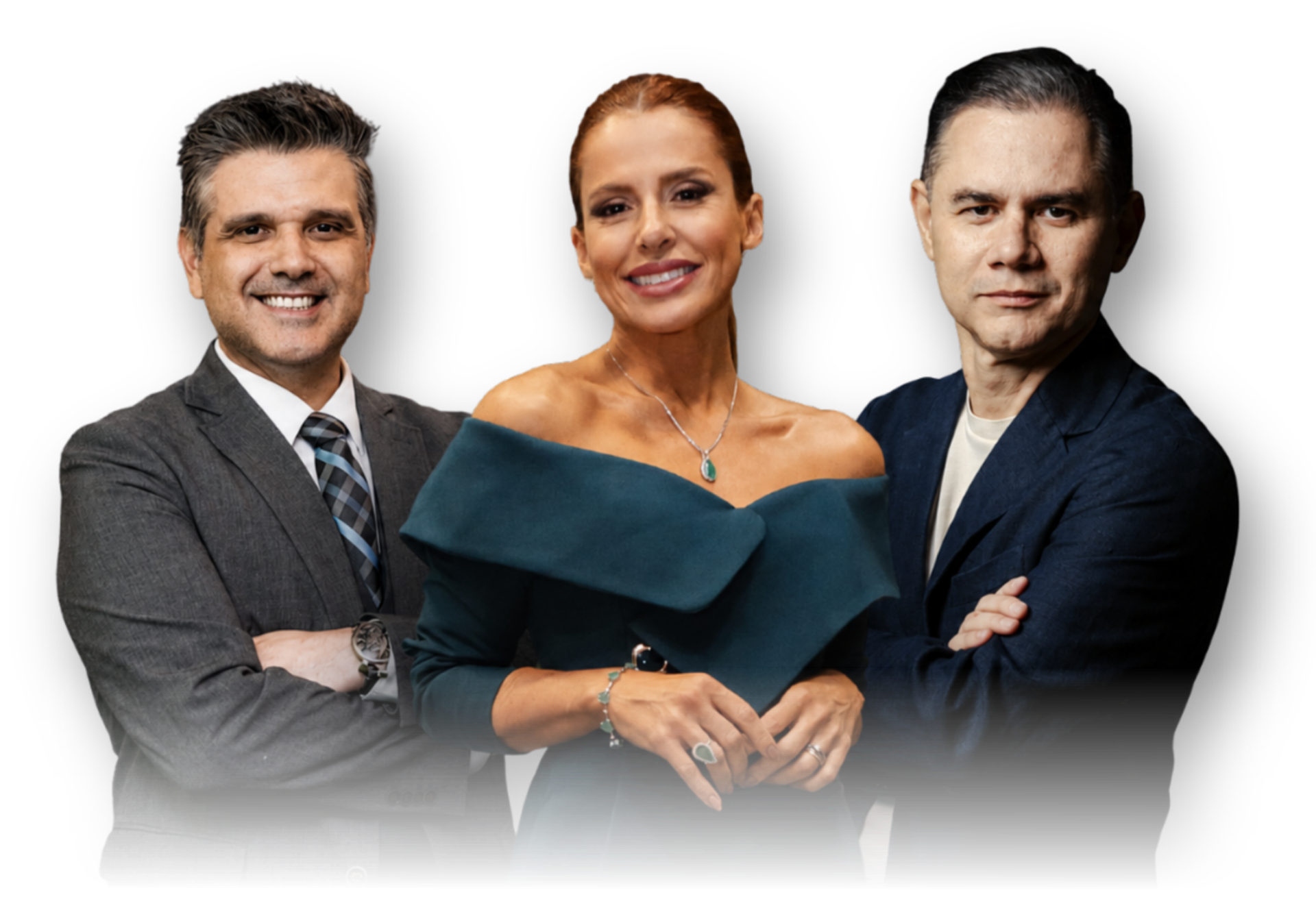 Dr. Domingos Mantelli · Dra. Érica Mantelli · Rogério Magalhães